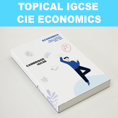 [Updated Until Nov 2024 🔥🔥] Cambridge IGCSE TOPICAL Past Year Paper Economics 0455 Past Papers 2016-2024ON